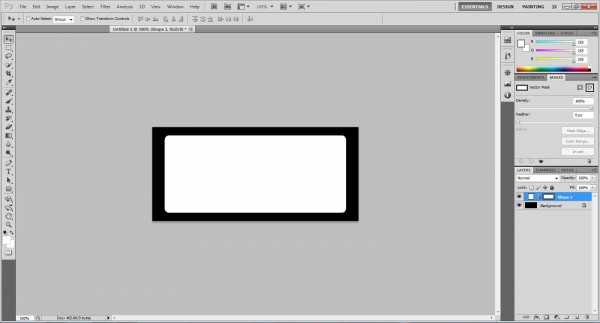 Creation of glass button: Step 2